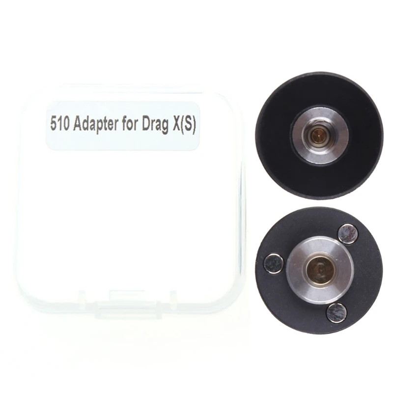 Adaptateur 510 pour Drag X pour Drag S Vape Pod Kit connecteur magnétique en laiton pour RDA New Dropship