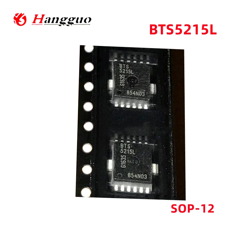 5pcs/Lot Original  BTS5215L BTS5235-2L SOP-12  Intelligent high side power switch automotive IC Chip