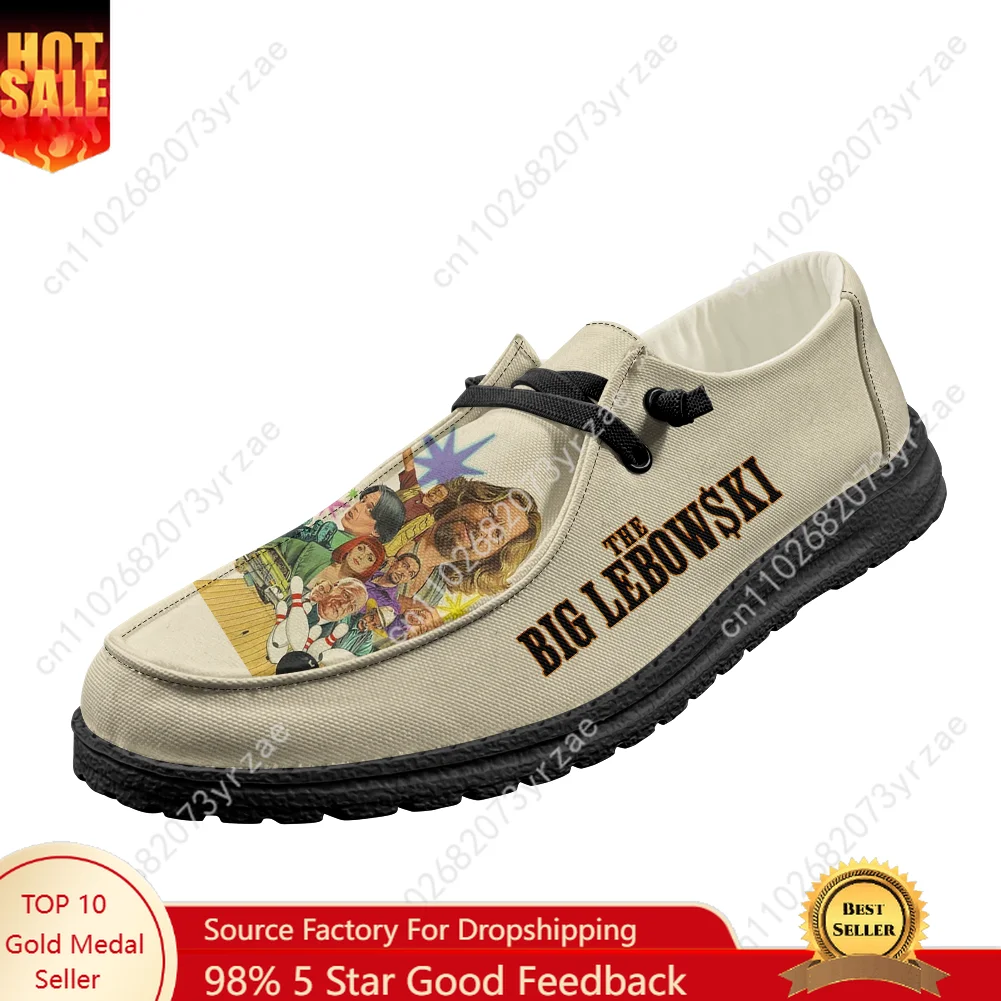

The Big Lebowski Casual Shoes Mens Womens Flat Footwear Indoor Outdoor Popular Patterns Lightweight Sneakers Custom Made Shoes