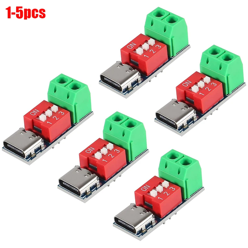 1~5PCS USB-C Pd Tri… - image