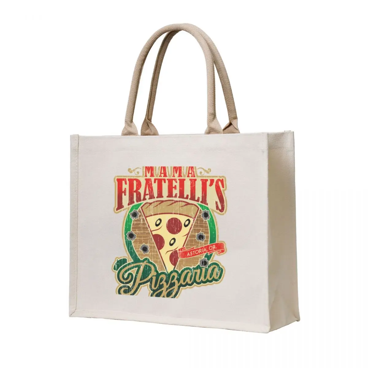 

Mama Fratelli's Pizzaria Tote Bag the tote bag Reusable bags Women's handbag