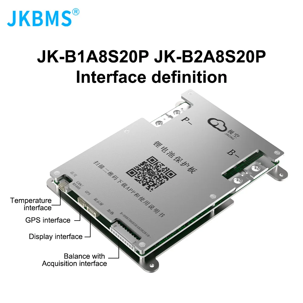 JKBMS JIKONG SMART BMS 4S 5S 6S 7S 8S 12V 24V BATTERIE MIT 2A AKTIVER BALANCE WÄRMEFUNKTION IM ANGEBOT – Detail 15