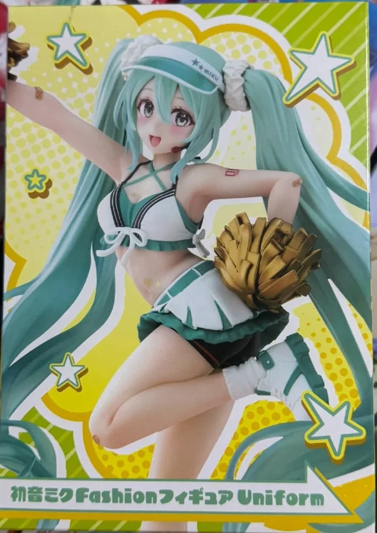 【在庫あり】オリジナルtaitoファッション-初音ミク-チアリーディング-ファッションフィギュア-オーナメント-ギフト