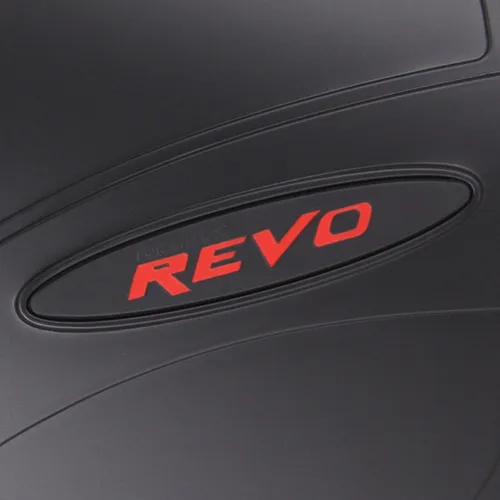 Imagen 2 del producto Para Toyota Hilux REVO 2015 protección Exterior cubierta de tanque de combustible coche negro mate cubierta de Gas accesorio de automóvil para Hilux REVO 2015-2020