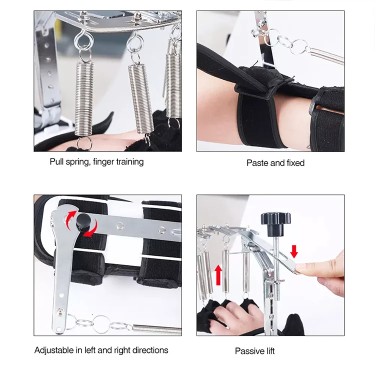 Picture 7: Rehabilitation Hand Brace, Steel Aluminum Alloy, Wrist Orthosis Support, Finger Training Device, Apoplexy Joint Splint
