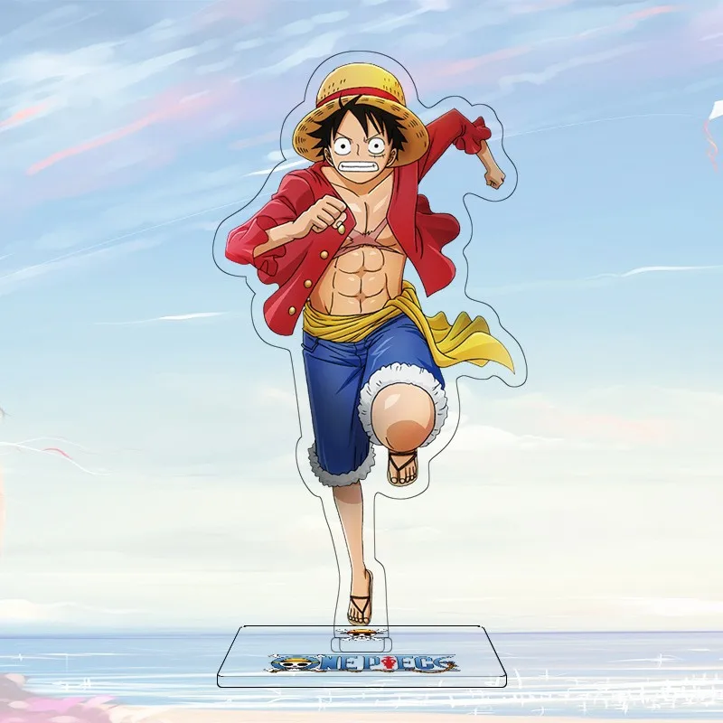 

One Piece Anime Acrylic Cartoon Stand Model Plate Cute Ornament Pendant Desk Ornaments Friends Girl Gift Keychain Accessories