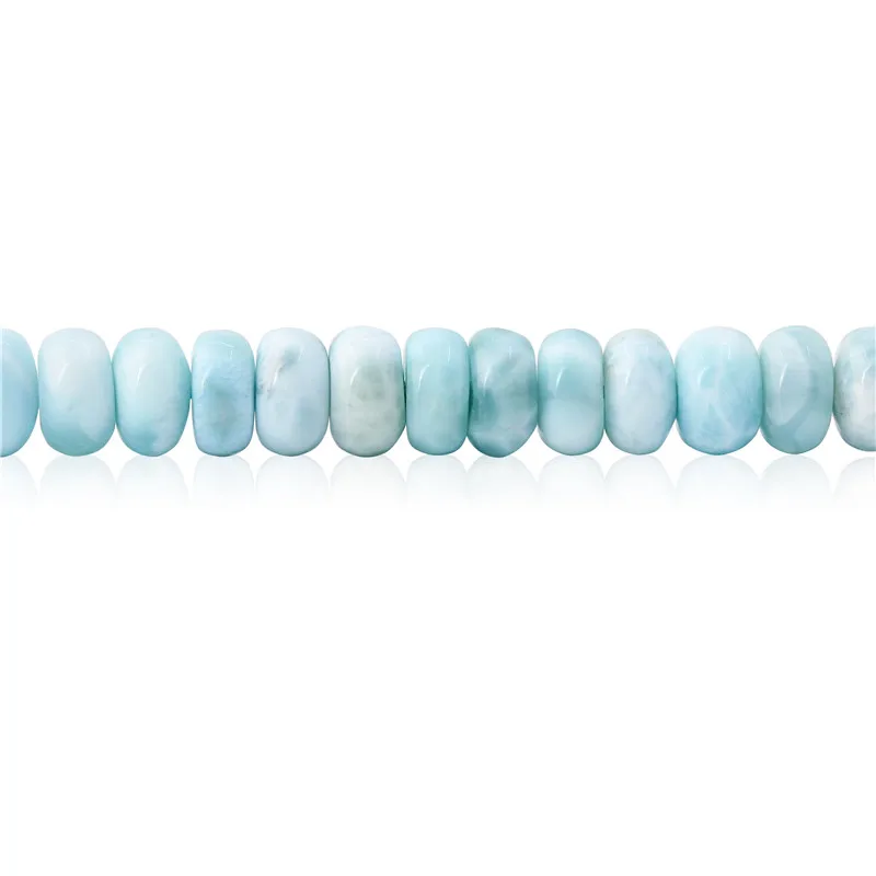 

Natural Stone Larimar Sodalite Shungite Amazonite K2 Botswana Agate Abacus Beads 5x8MM For Jewelry Making DIY Bracelet