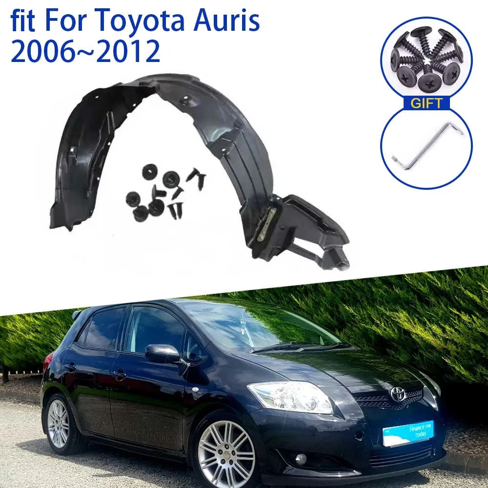 Fender Lining For Toyota Auris E150 Corolla 2006~2012 2010 2008 2007 Accessories Shock Absorber Cushion Lining Mud Fender Parts