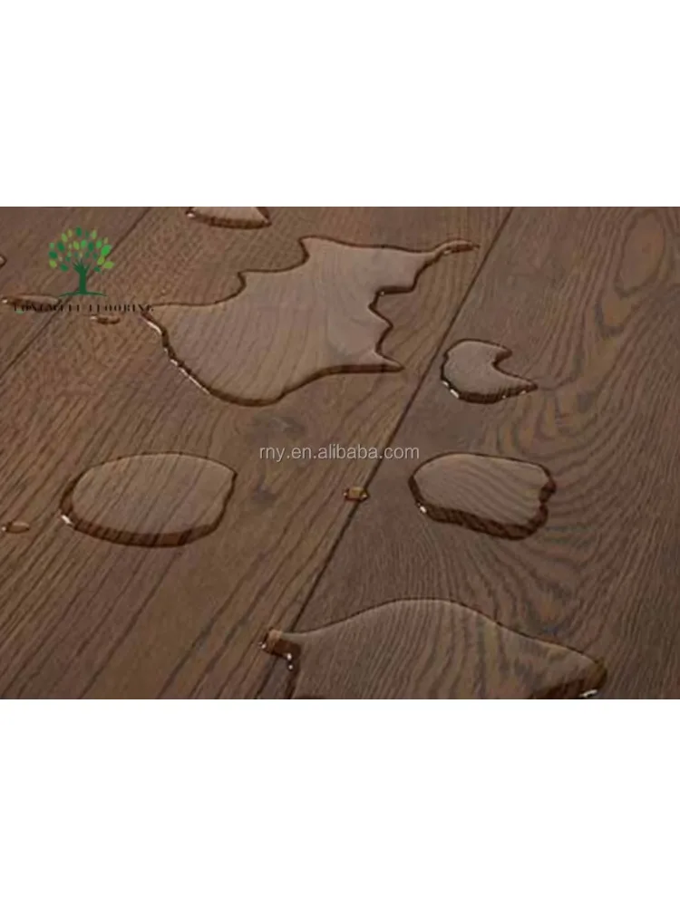 Customized version of herringbone parquet floor, wood veneer stone plastic composite engineering floor