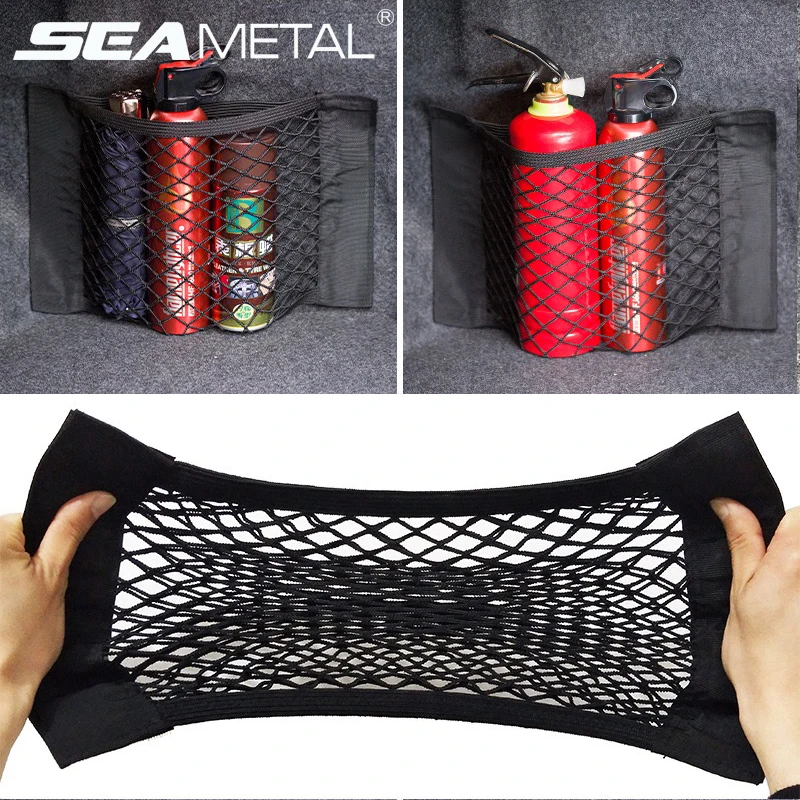 Tail Bag Rack - Car Trunk Mesh Organizer Car Tail