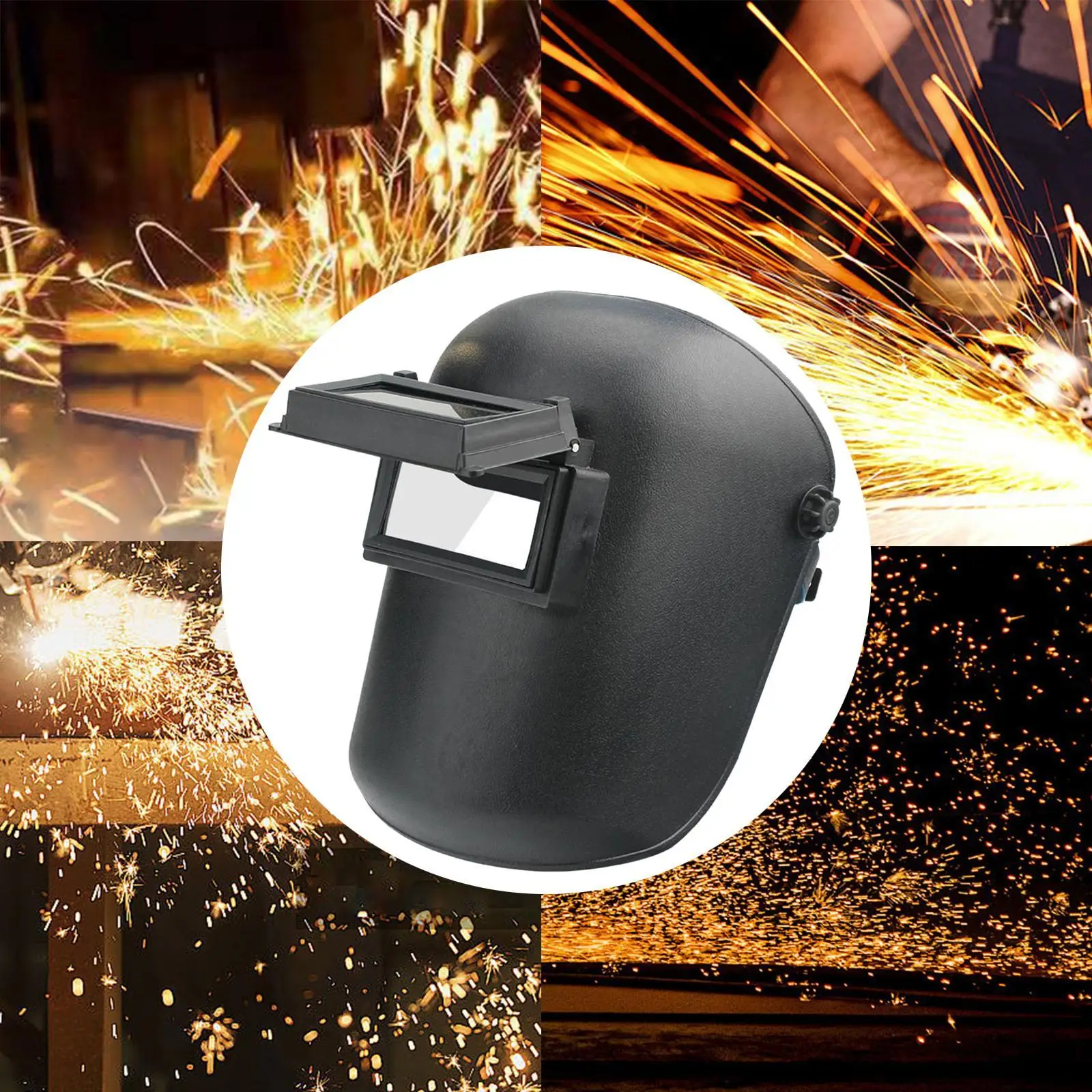 

Flip Front Welding Masks 180° Rotation Adjustment Multipurpose Portable