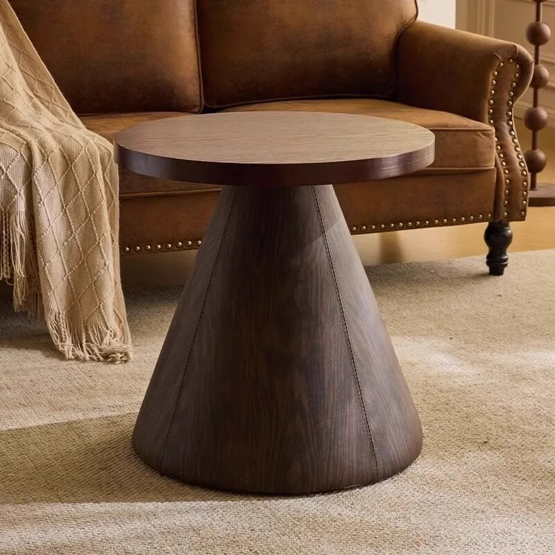 Creative coffee table small apartment modern simple living room drinking tea round square cafe tea house bed and breakfast table