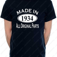 90th Birthday Gift for Men - Vintage 1933 Design T-Shirt - 90 Years Old Birthday Present - Funny Retro Apparel for Grandpa Tee