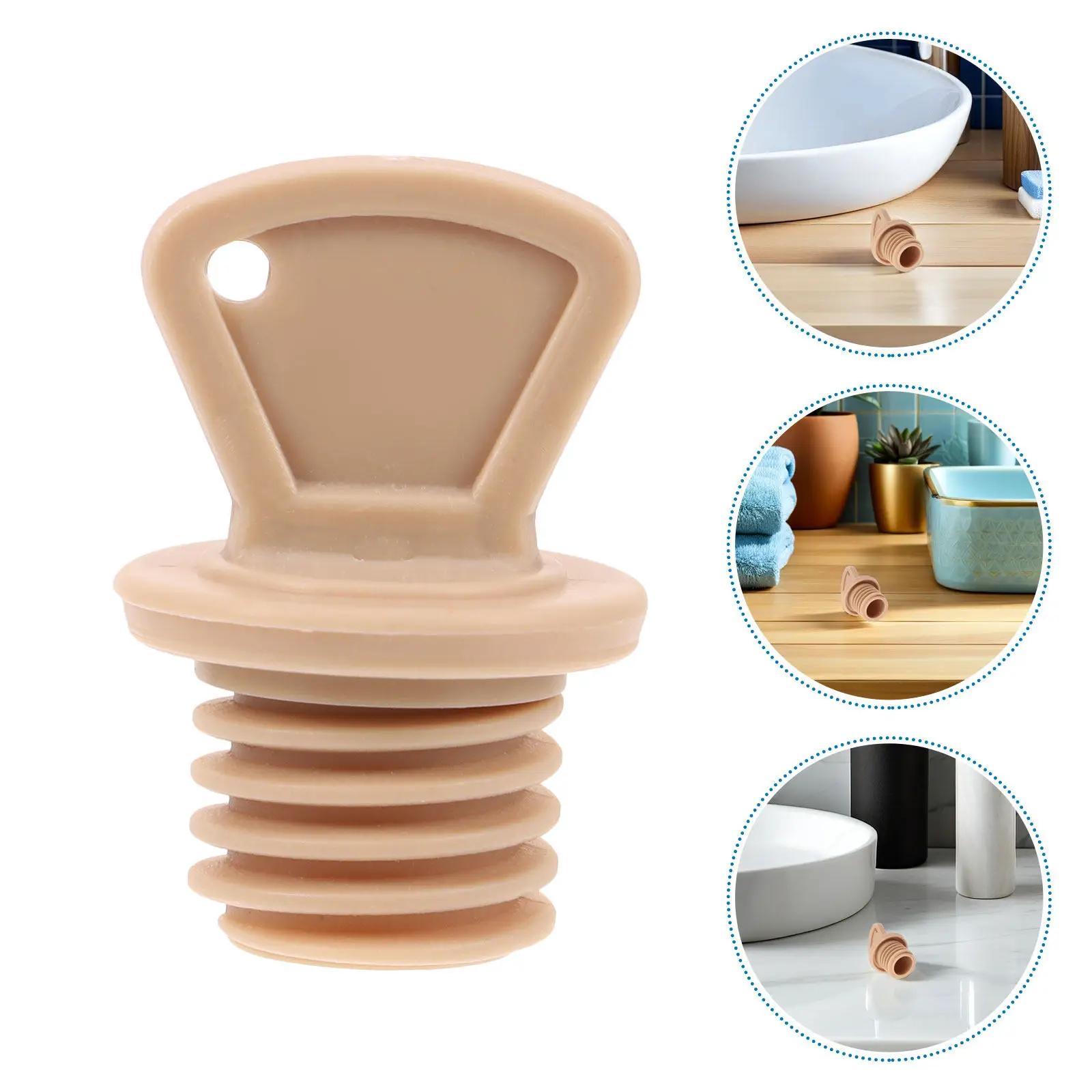 10Pcs Silicone Hot Water Bottle Stopper Leakproof Replacement Screw Cap Plug Cold Weather Water Bottle Seal Replacement Bed