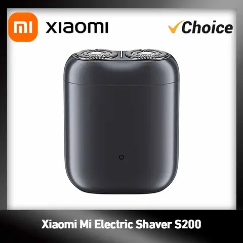 Xiaomi Mi S200 Electric Shaver, Smart Induction Start IPX7 Waterproof Magnetic Detachable Head Wet/Dry Shaving Type-C
