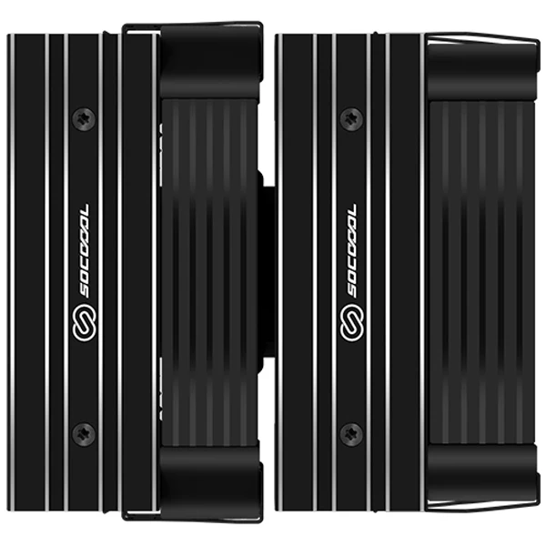 3Rsys Socoool Rc1900N مبرد الهواء لوحدة المعالجة المركزية لحام أسود