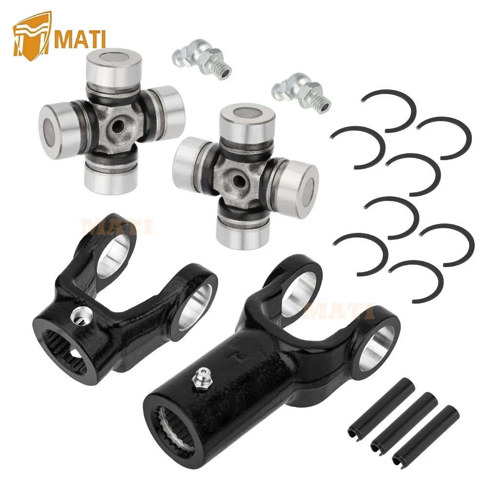 Yoke przedniego wału podporowego i przegub U (2 strony) do Polaris Sportsman 300 335 400 450 500 550 570 600 700 800 1350053 2203703 2202015