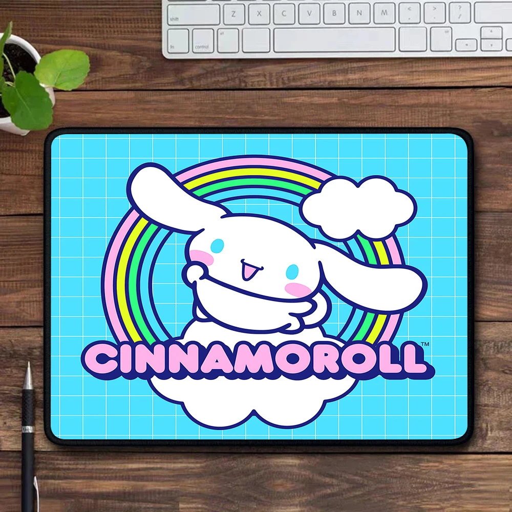 Cartoon Cute Cinnamorolls Gaming Mouse Pad XS Small Mousepad For PC Gamer Desktop Decoration Office Mouse Mat Deskmat Rug