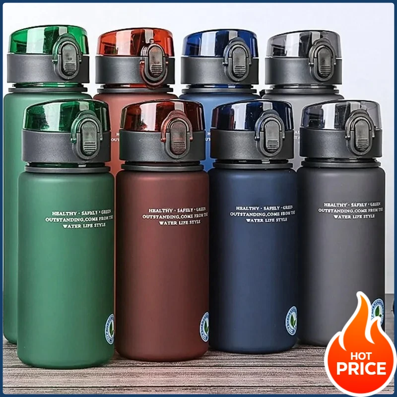 

Portable Leak-Proof Sports Water Bottle | 400/560ml High-Quality Bottle for Outdoor Hiking & Tour