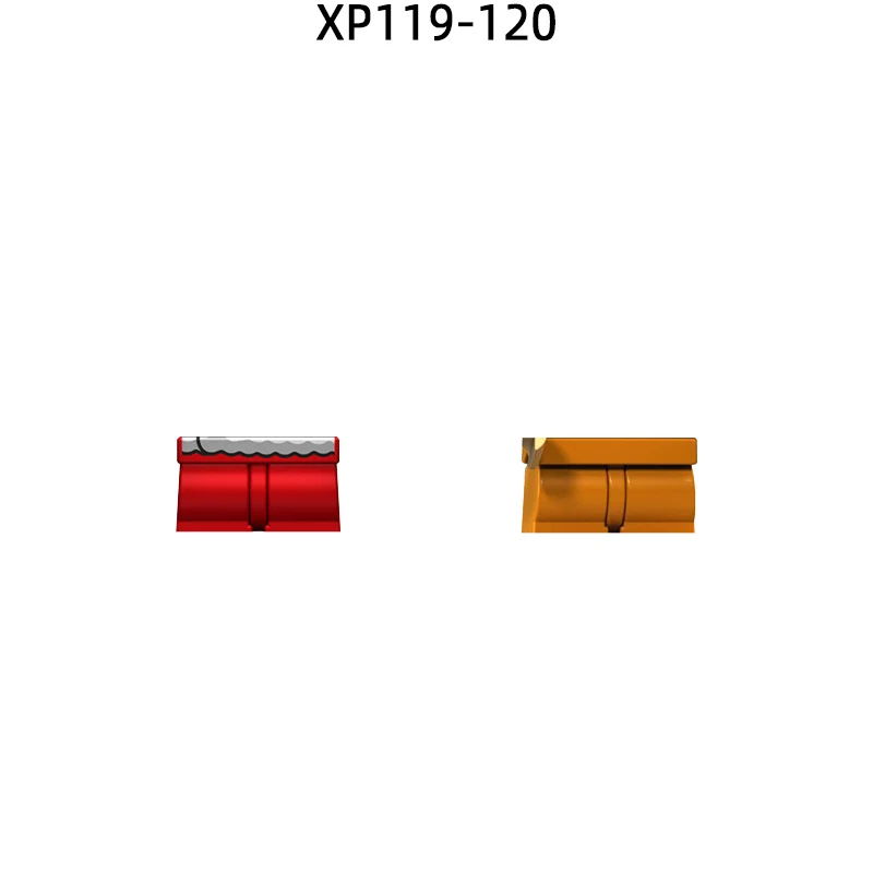 

The Action Figures Weapons Pants Hair Parts Model Blocks MOC Bricks Set Gifts Toys For Children XP119-XP120