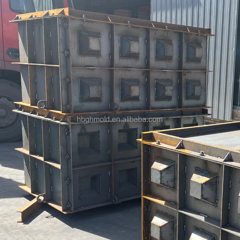 البيع بالجملة لقوالب كتلة الخرسانة مقعرة محدبة بأحجام وأشكال مختلفة قوالب حقن البلاستيك #5