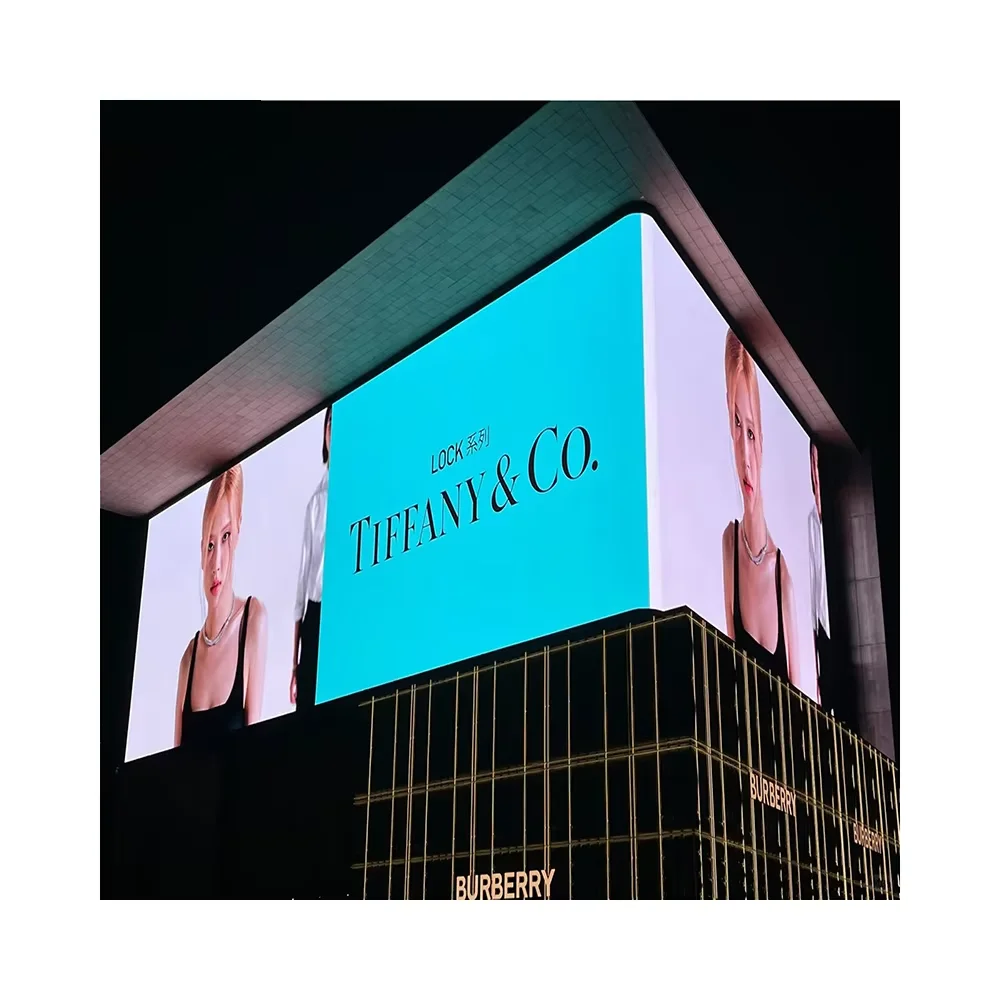 HD Outdoor P4 P5 P6 P8 P10 LED Video Wall Billboard Outdoor Digital Signage Display for Retail Stores and Elevators