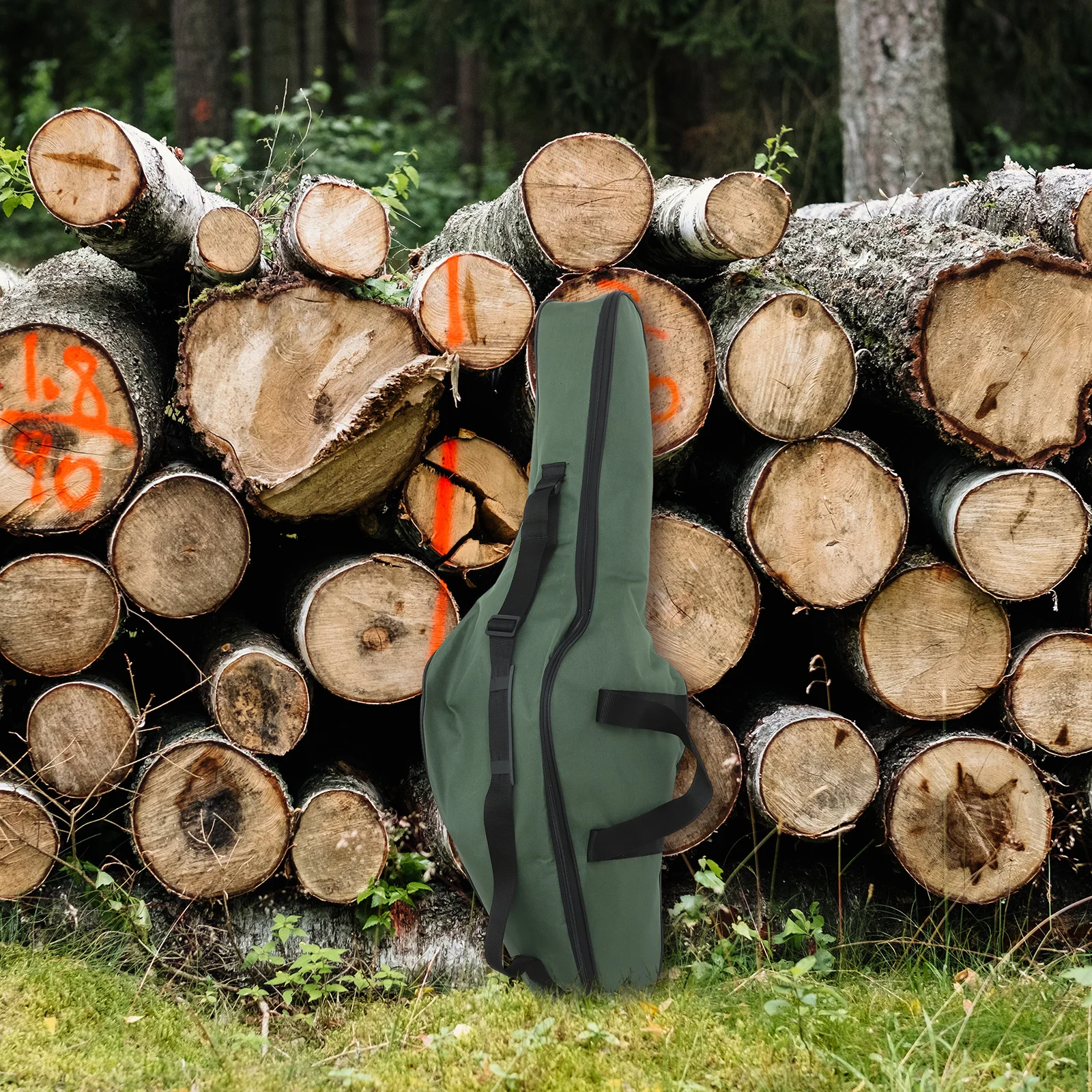 

Electric Saw Bag Large Capacity Waterproof Canvas Case For Chainsaw Storage Portable Tool Pouch Outdoor Multi-Use Holder