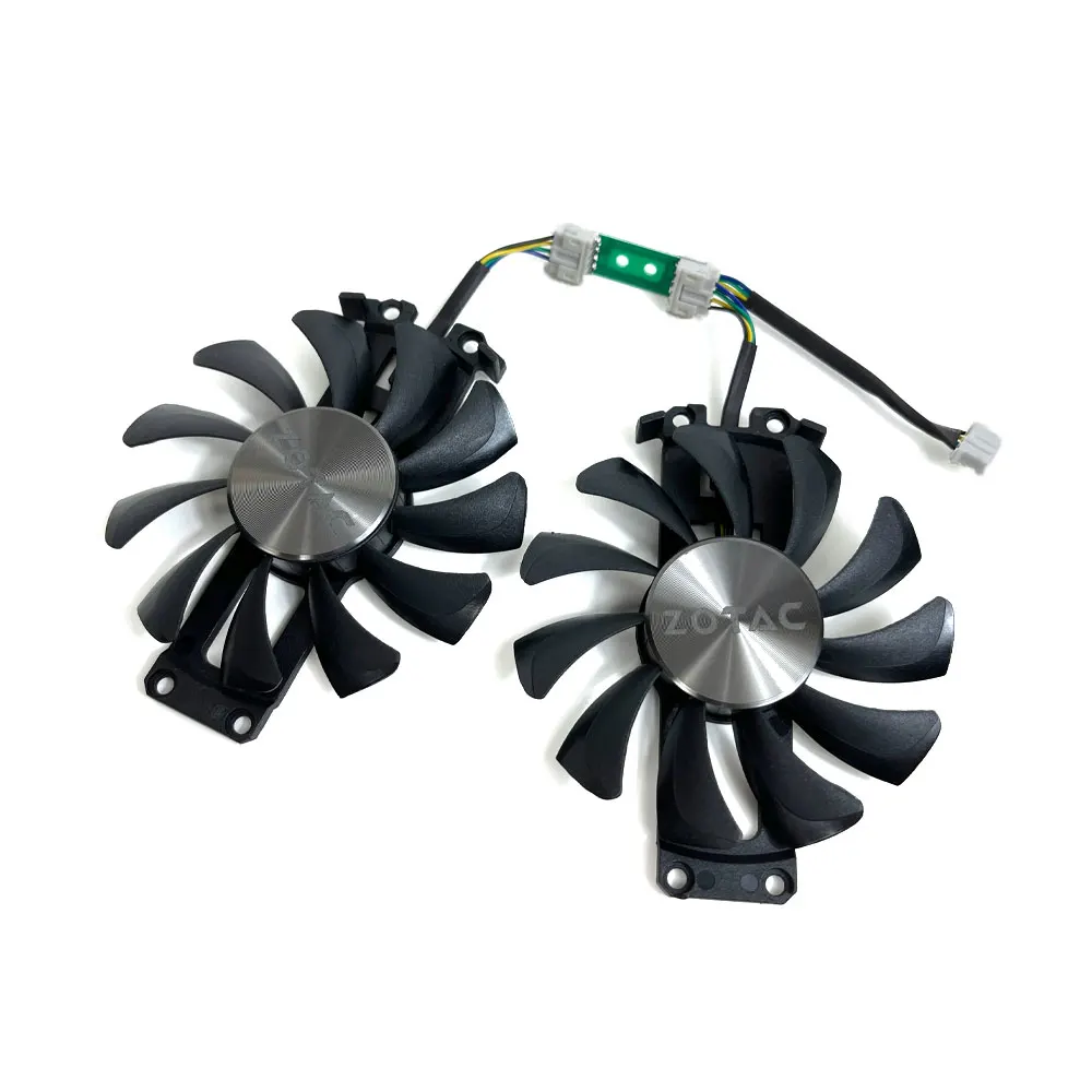 NEW 75MM 4PIN GA81S2U GTX 1060、GTX 960 GPU FAN，For ZOTAC GTX 960、GTX 950、GTX 1060 Graphics card cooling fan