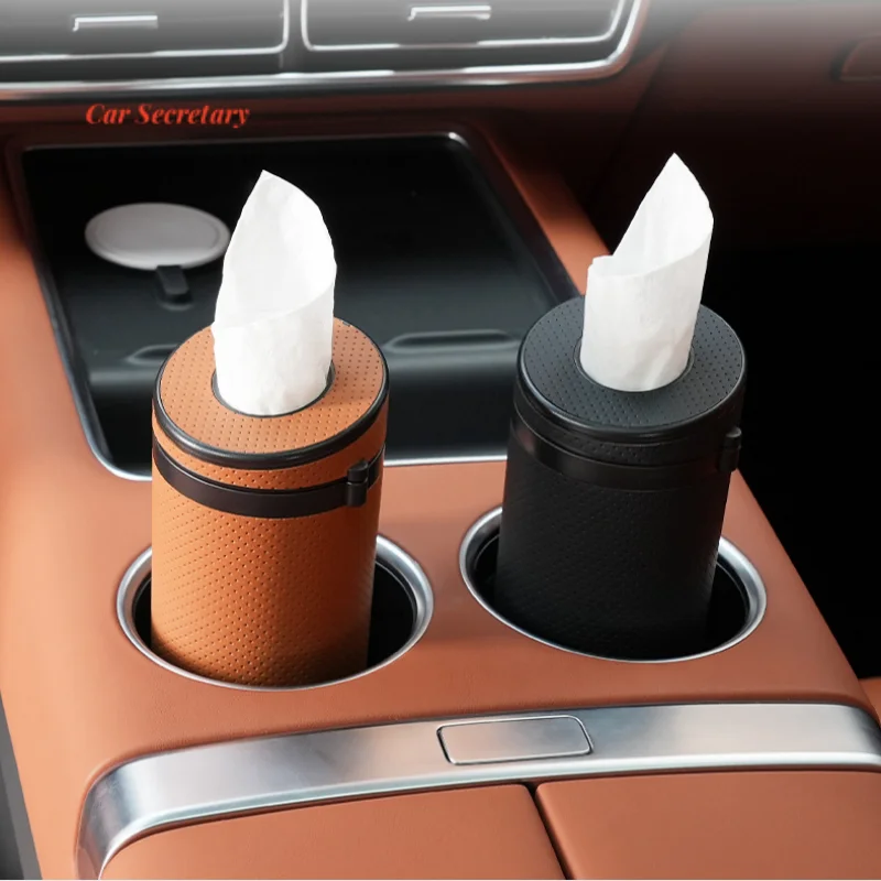 Car tissue box, car drawer, multifunctional window breaker, decorative piece, universal car tissue tube storage bag