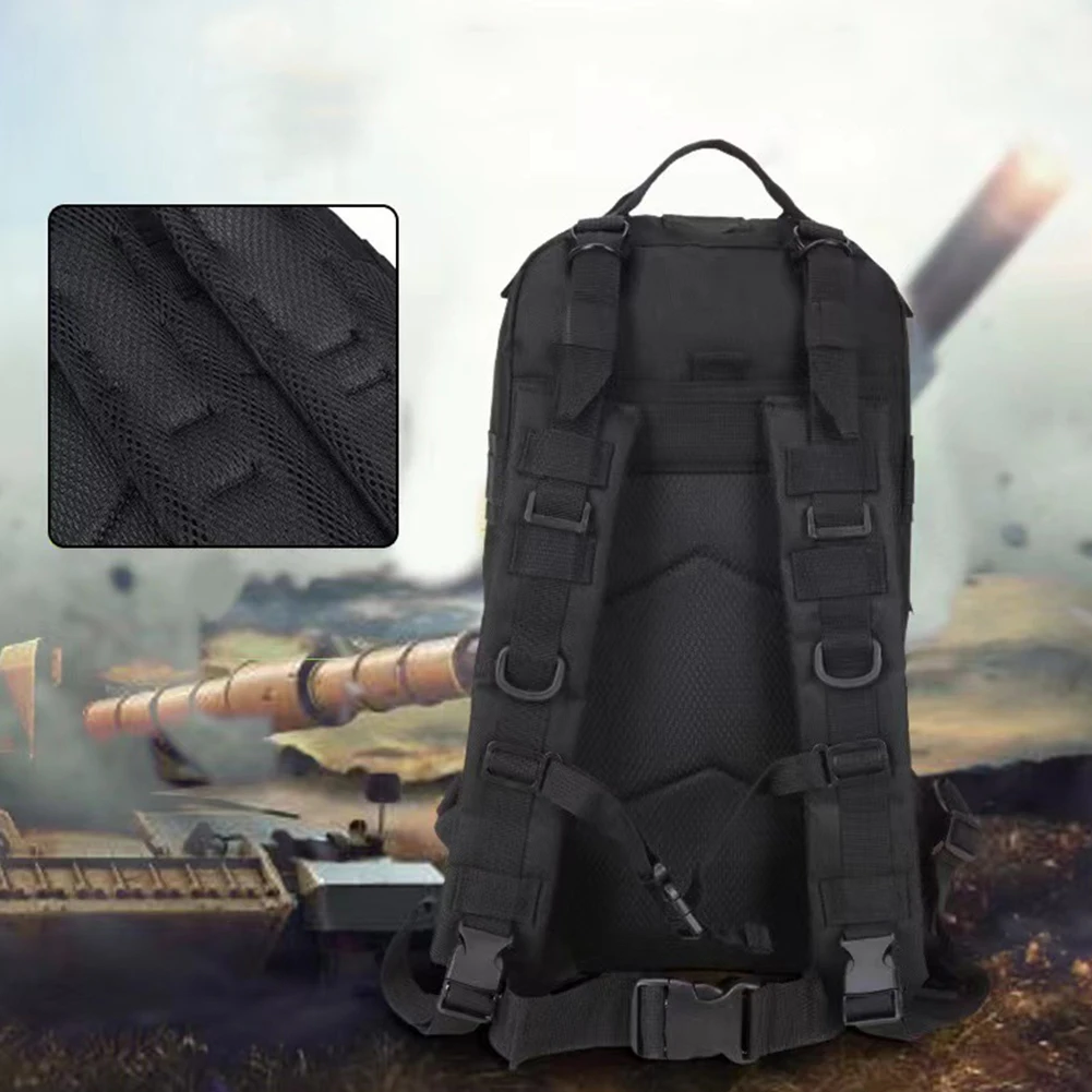 Camping Backpack Large Capacity Tactical Bag Adjustable Hiking Backpack Breathable for Hiking Camping Travel