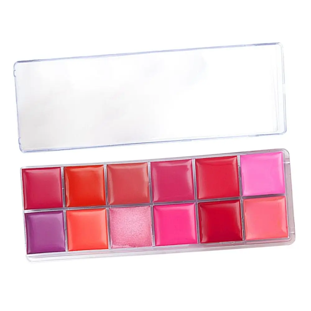 Hydraterende Langdurige Lip Modder Vrouwen Lip Glazuur Make-Up Tool Lip Tint Lippenstift Fluweel Matte Lipgloss Lipgloss Palet