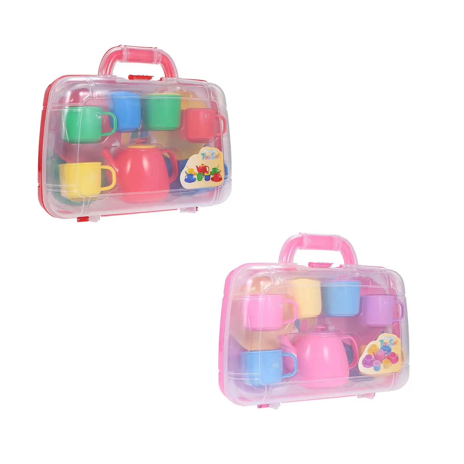 Jouets Montessori Multifonctionnels pour Bol, Jeu de Simulation, Jouet Sensoriel, Ensemble de Tea Party pour Salon, Fournitures Cadeaux Ménagers