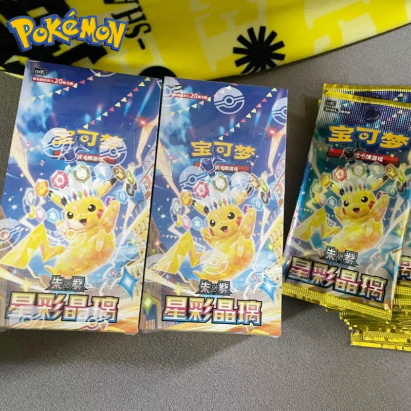 

Original Pokemon Ptcg Simplified Chinese 17.0 Csv9c Scarlet Violet Stellar Crown Sealed Collectible Trading Card Game Card