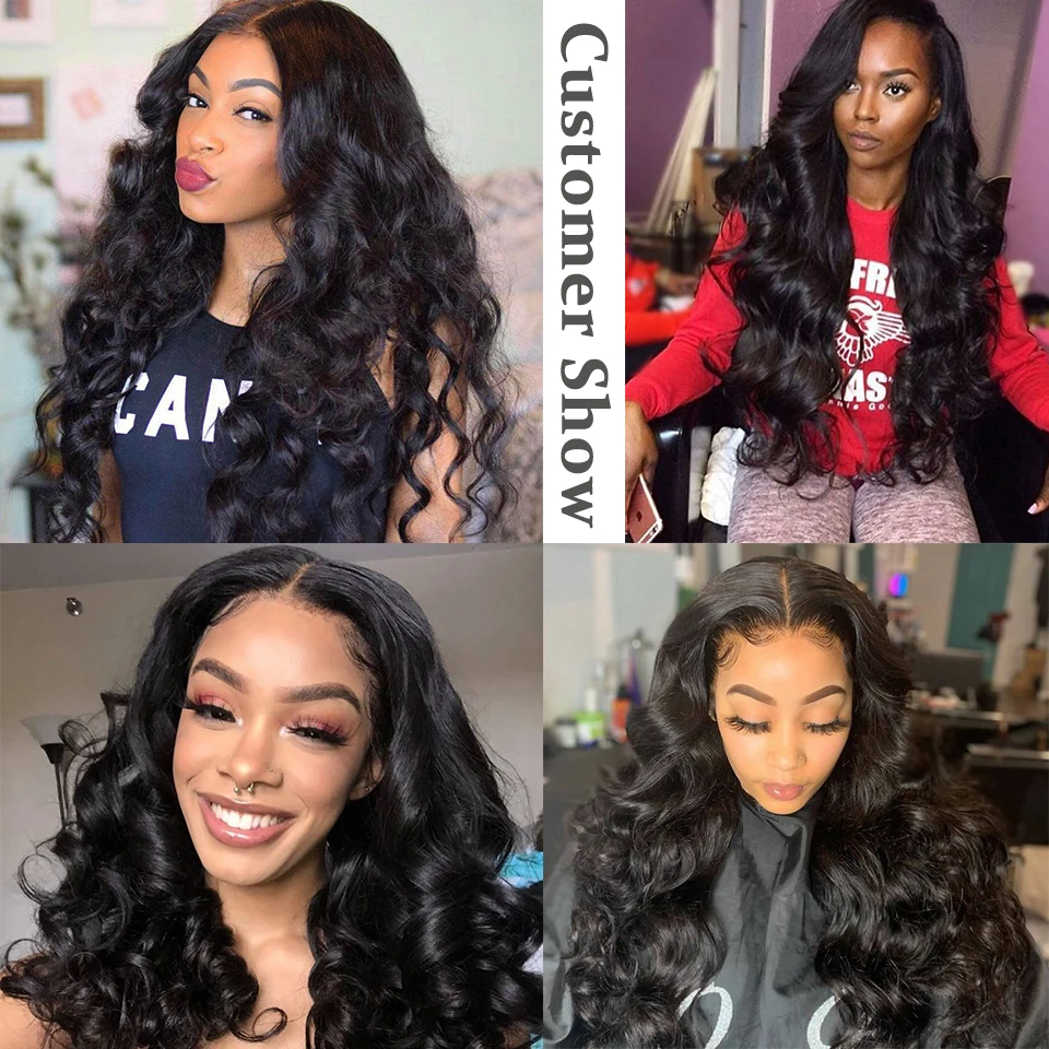 Peruvian Hair Bundles Loose Wave Hair Bundles Natural Color One Bundle Only Remy Hair Bundles Human Hair Extensions