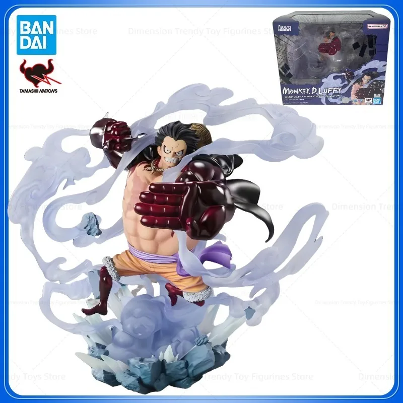 

In Stock Bandai Figuarts ZERO Ghost Island Anime One Piece EXTRA BATTLE Four-level Luffy Action Figure Model Toys Gifts DT