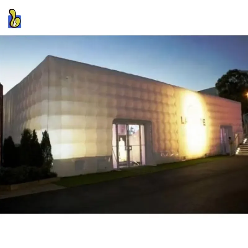 Party Event Tent Inflatable Tent with Led Light Large Inflatable Cube Tent