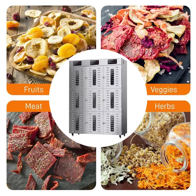 90 Layers Fruit Dryer Electric Meat Grinder Drying For Vegetables Food Dehydrator Drying For Vegetables And Fruit Drying Machine