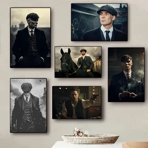 Penutup Mata Pucat TV Bermain Poster Pop Klasik Cetakan Lukisan Kanvas Gambar Seni Dinding Ruang Tamu Bioskop Dekorasi Rumah 12 penutup mata kelingking penjualan terbaik - №