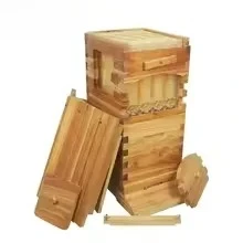 #Efficient Beekeeping Equipment Honey Auto Flows Bee Hive 4pcs Frames Free Flowing Hive Kit Friendly to Beginners