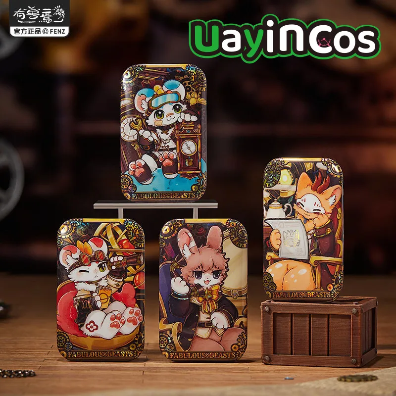 

В наличии: Оригинальные жестяные значки-броши «Волшебные звери» из серии «Эпоха пара», аниме-аксессуары, игровые игрушки, подарки для детей