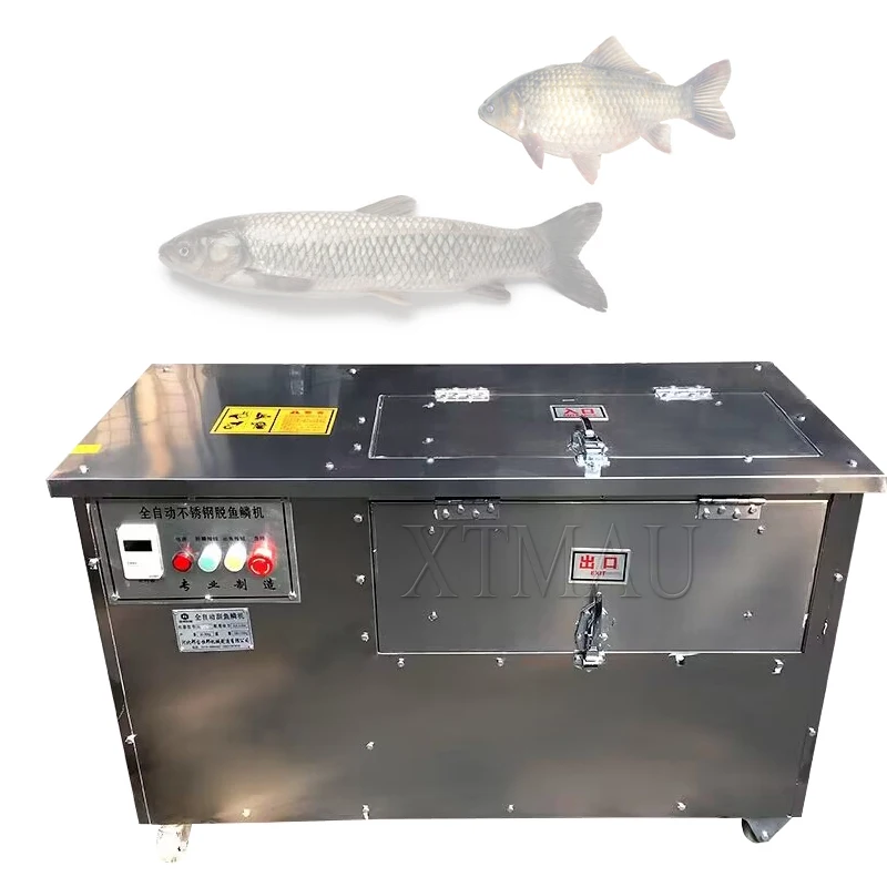 Automatic Remove Fish Scale Machine Electric Scraping Fish Scale Maker Commercial Stainless Steel Fish Scale Scraper