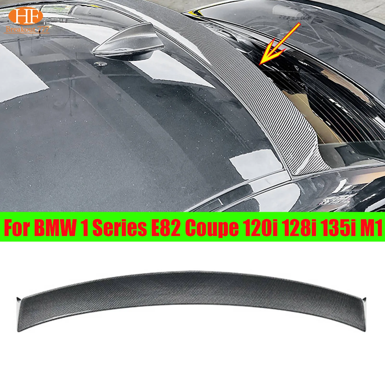 

Car Spoiler Rear Trunk Spoiler Rear Wing ABS Body Kits Tuning For BMW 1 Series E82 Coupe 120i 128i 135i M1 2008-2013