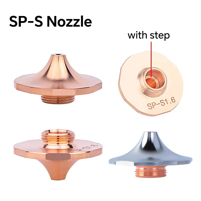 SP HANS Laser Nozzle D28 M11 H15 SP-S ST DE DX High Speed Laser Cutting Nozzle HSG HANS BOCI Raytools WSX Laser Head Nozzles