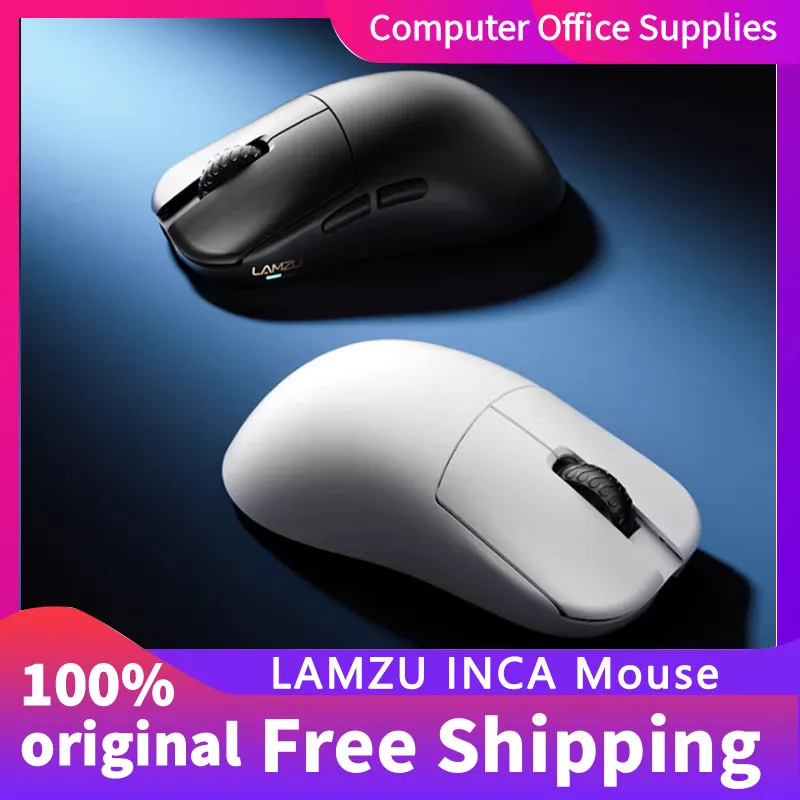 

LAMZU Inca PIXART3950 Wireless Lightweight Mouse 8K Polling Rate Low Latency Web Driver 50G Acceleration Electronic Sports Mouse