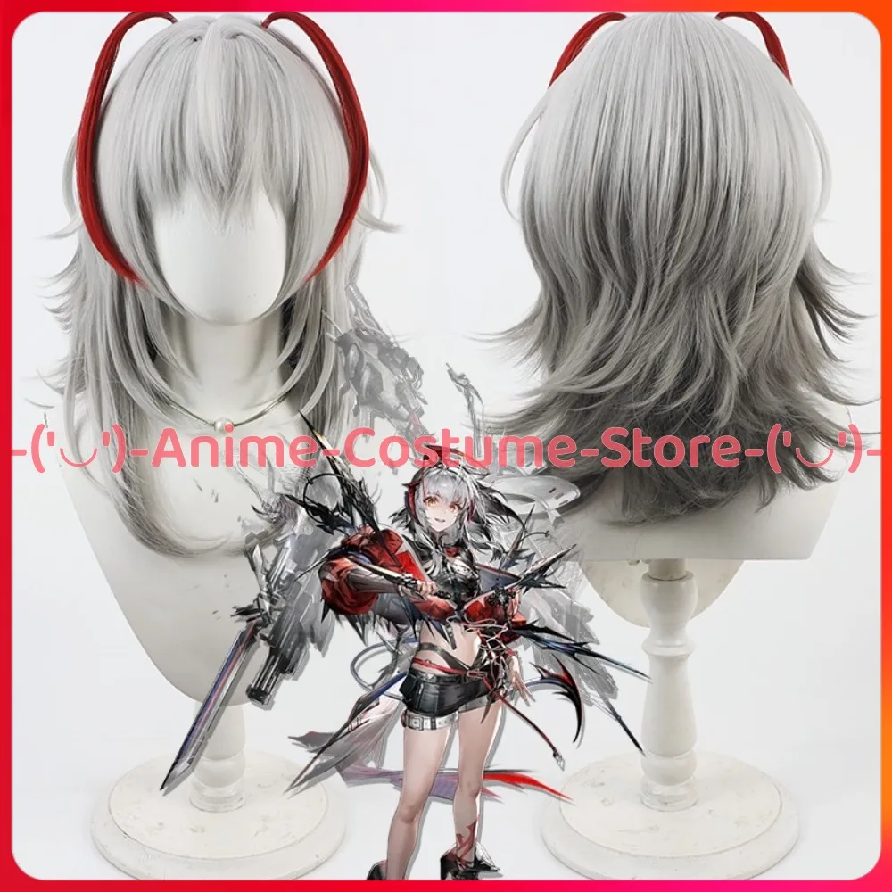

Arknights Wisdale Cosplay Wig Anime Game Character Halloween Carnival Party Costume Wigs Heat Resistant Synthetic Hair