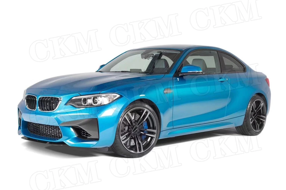 

Dry Carbon Fiber Front Lip Spoiler Short Chin For BMW 2 Series F87 M2 2016 2017 2018 Head Bumper shovel Protector Car Styling