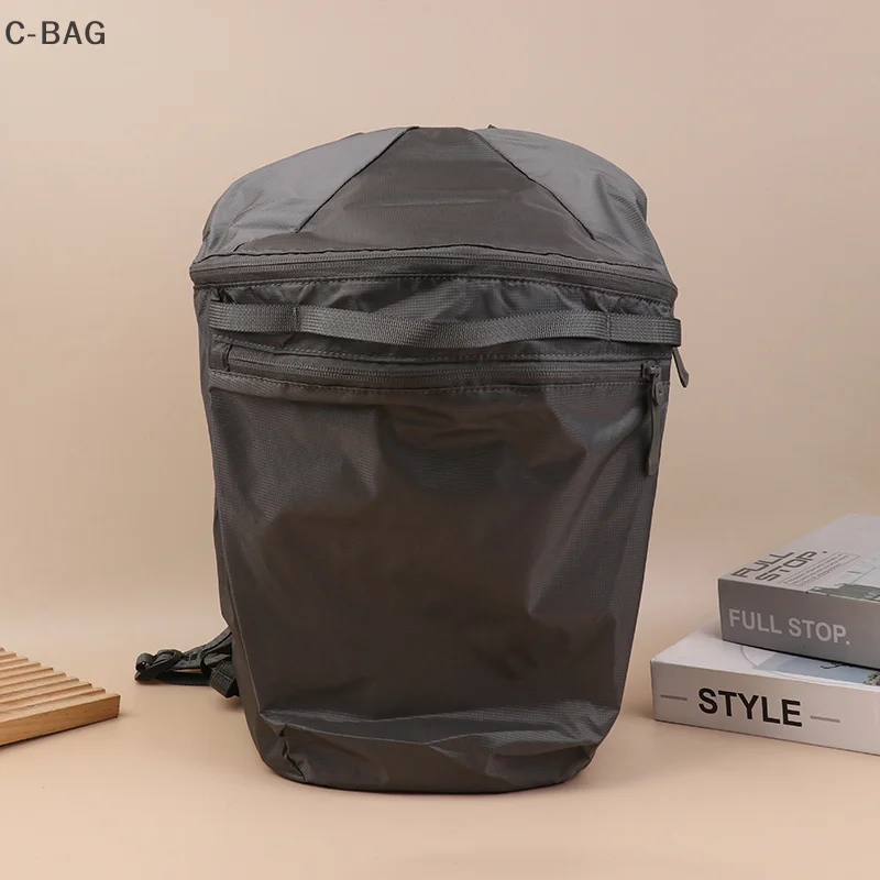 15L 春夏 アウトドア ユニセックス 軽量 折りたたみ 防水 スポーツ レジャー バックパック 通勤 カジュアル ナイロン ﻿ バッグ