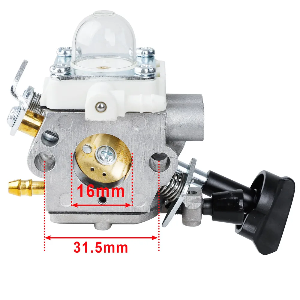 

Ремкомплект карбюратора ZAMA/Stihl C1M-S260B - Замена для RedMax BG56 - Подходит для 4241-120-0615