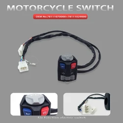 2023 Motorcycle Switch Electric Flameout Start Stop ON/OFF Horn Engine Kill Headlight Far Near Light Button For KTM EXC EXCF XCW