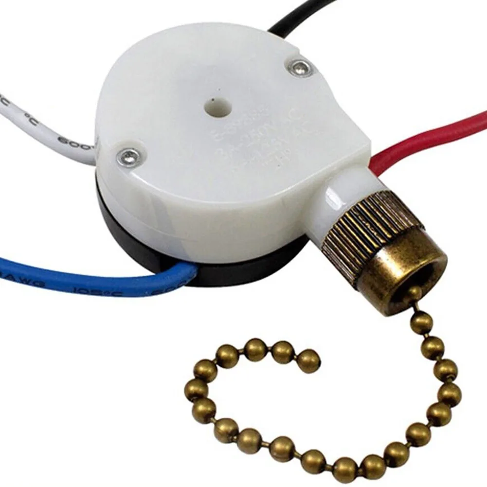 

Fan Speed Controller Pull Chain Switchs Brand New High Quality UL1015 18AWG 3A-6A 250VAC Wire Ceiling Fan Accessory